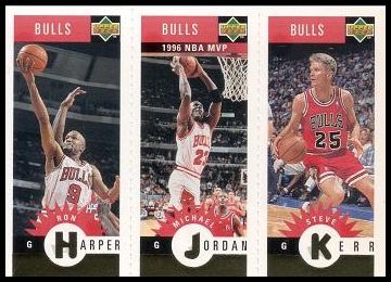 B1 Ron Harper Michael Jordan Steve Kerr